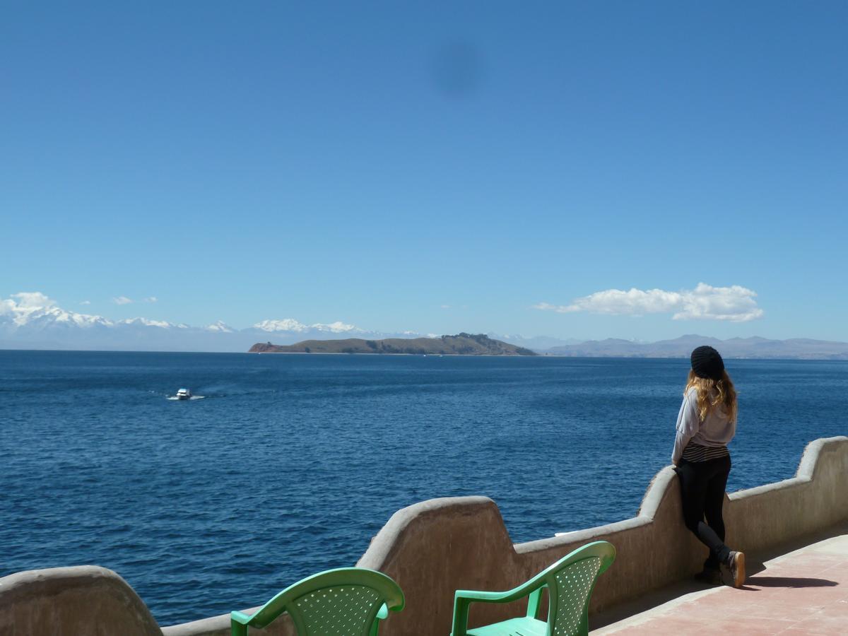 Hostal Puerto Yumani Hotel Isla del Sol Kültér fotó